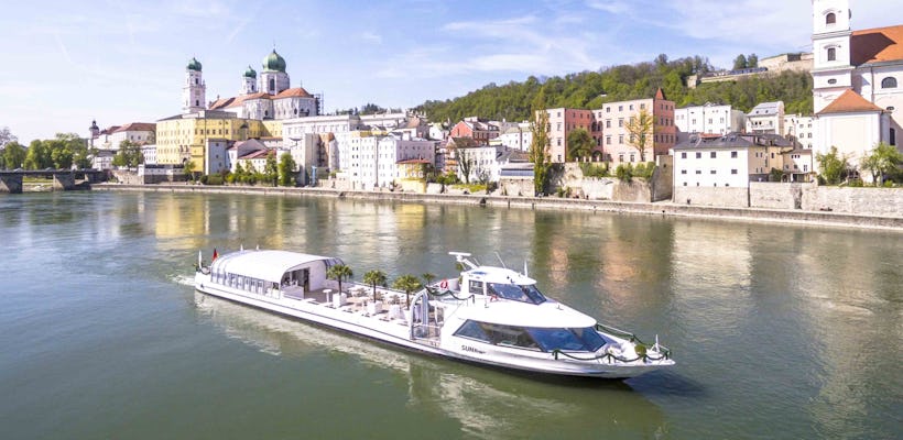 Drei-Flüsse-Sightseeing-Schiffstour in Passau