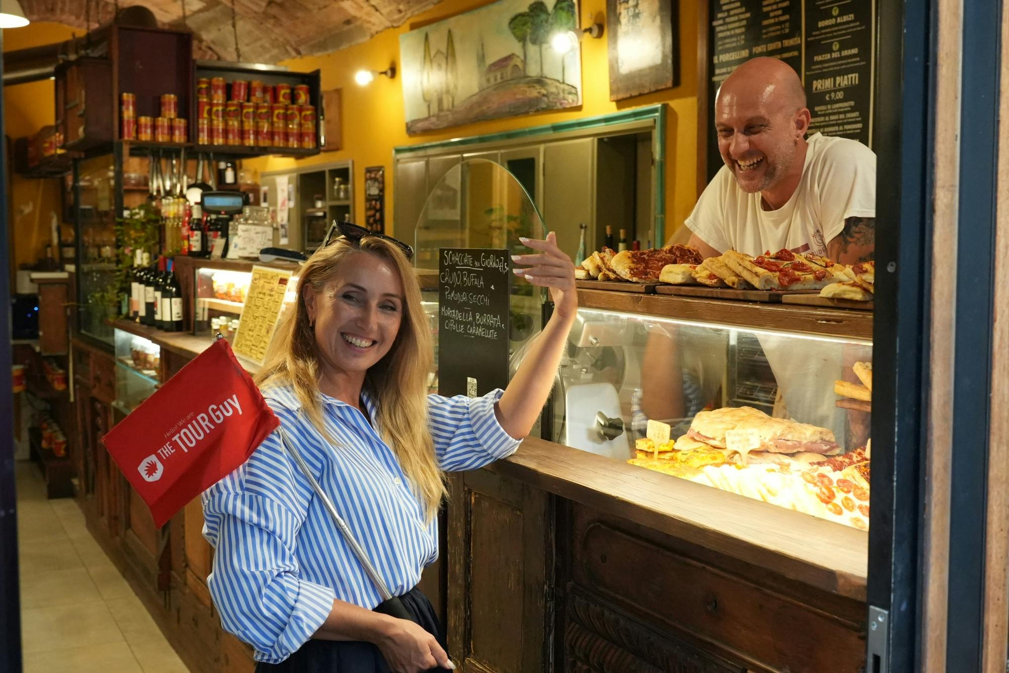 Visite gastronomique locale de Florence à Santo Spirito avec dégustations et dîner