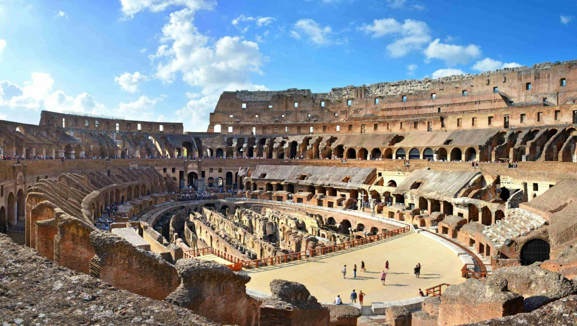 Guided tour of Colosseum, Roman Forum and Palatine Hill