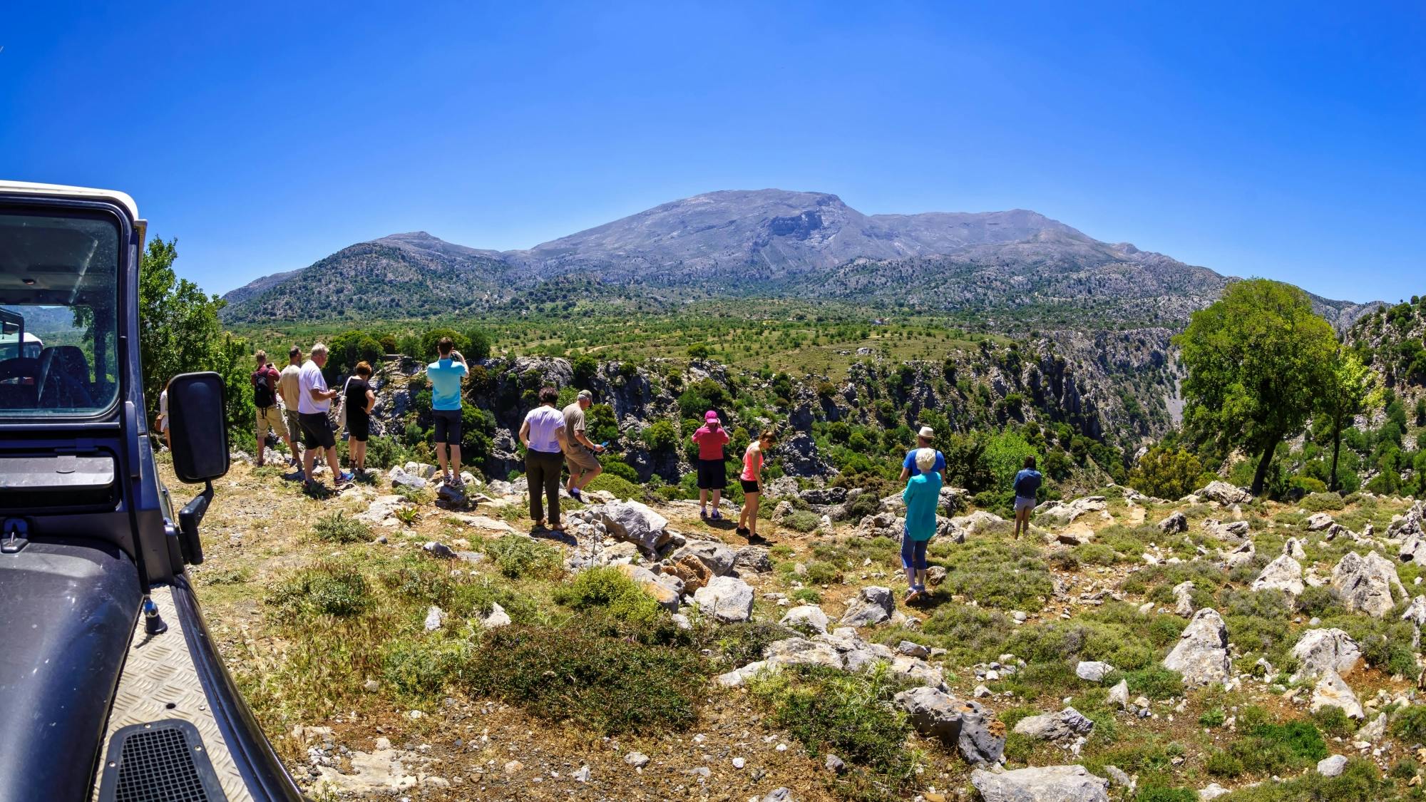 Southern Crete Mountain 4x4 Tour with Lunch