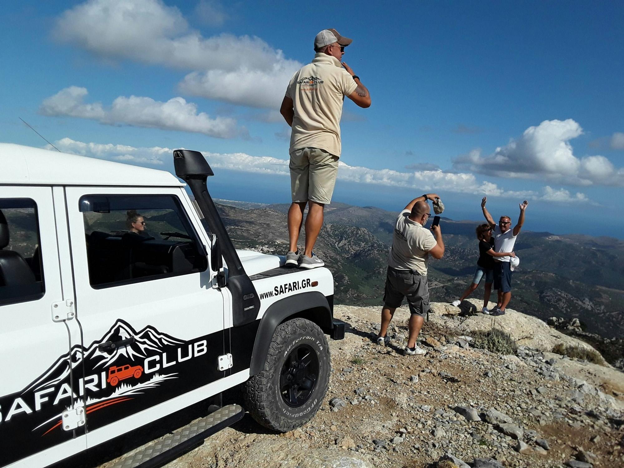 Southern Crete Mountain 4x4 Tour with Lunch