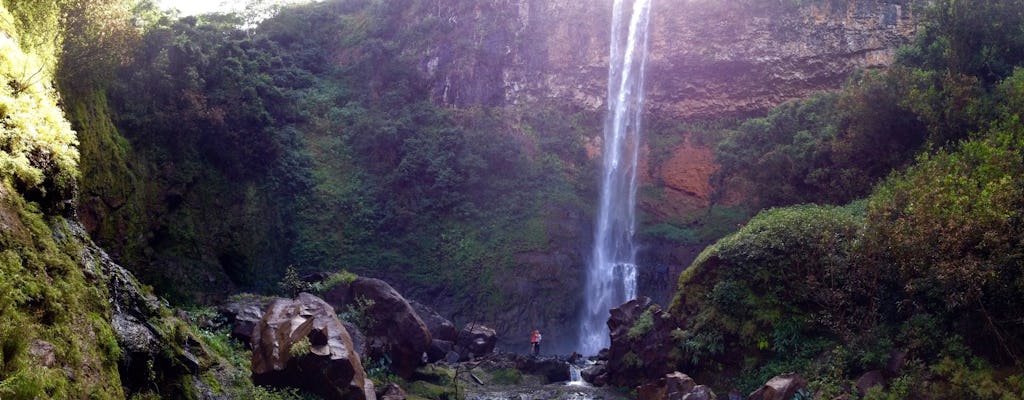 Randonnée aux cascades de Chamarel à l'île Maurice