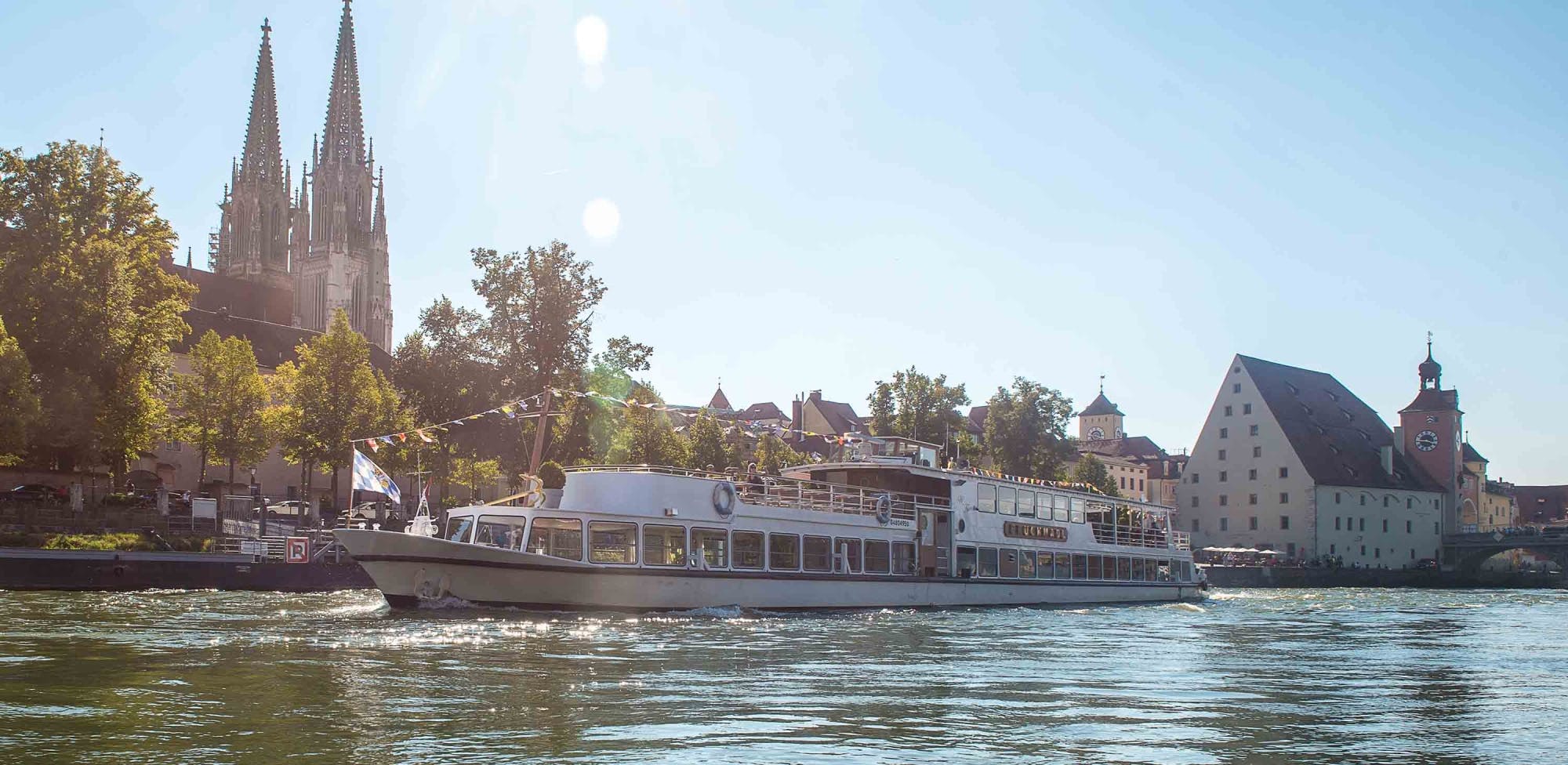 Historische rondvaart in Regensburg