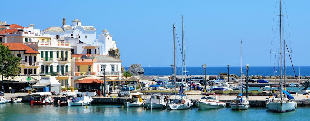 Greek island hopping from Skiathos