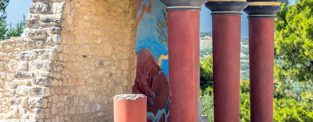 Private guided tour with Knossos Palace & Heraklion
