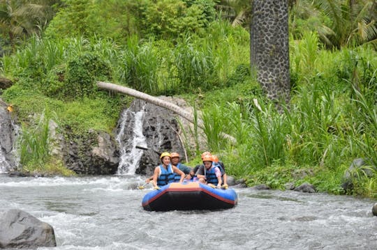 Karangasem rafting experience on the Telaga Waja river