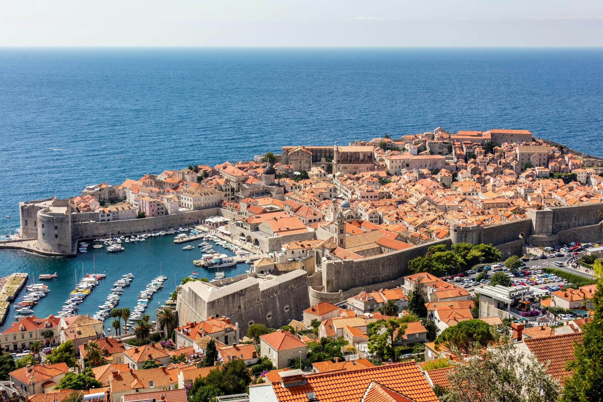 Wandeltour door de oude binnenstad van Dubrovnik in het Frans