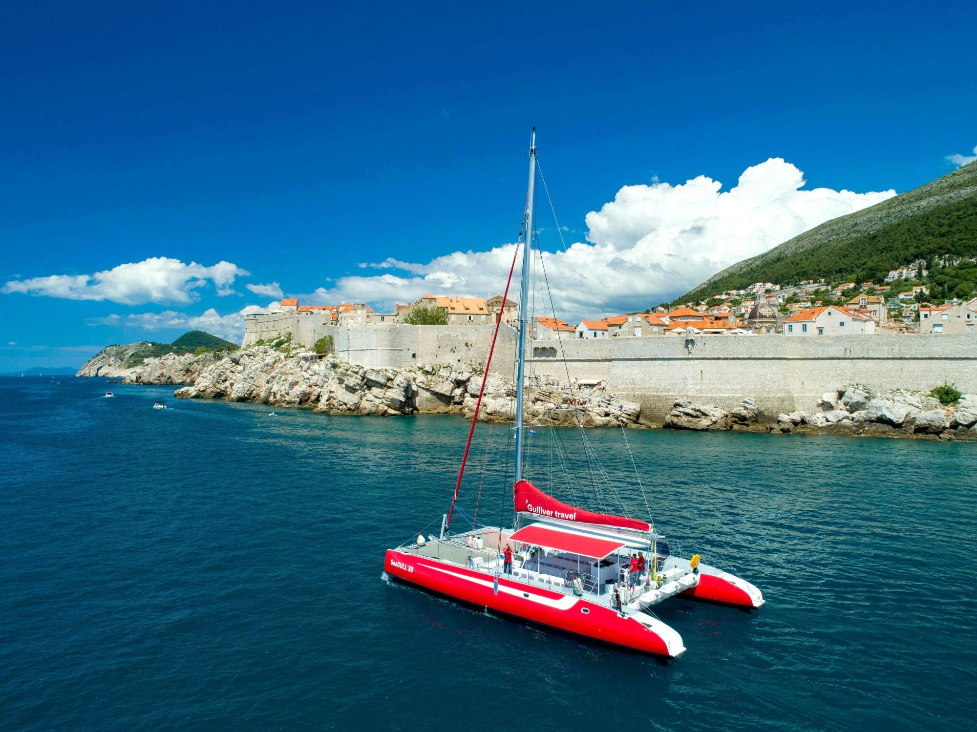 Dubrovnik Sunset Catamaran Cruise with Drinks