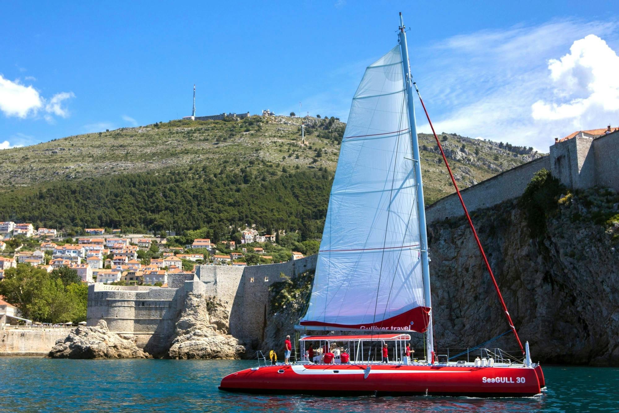 Dubrovnik Sunset Catamaran Cruise with Drinks