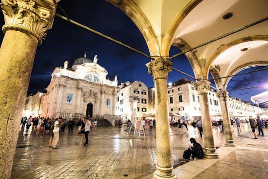 Zonsondergang Boottocht naar Dubrovnik met Vrije Tijd in de Stad