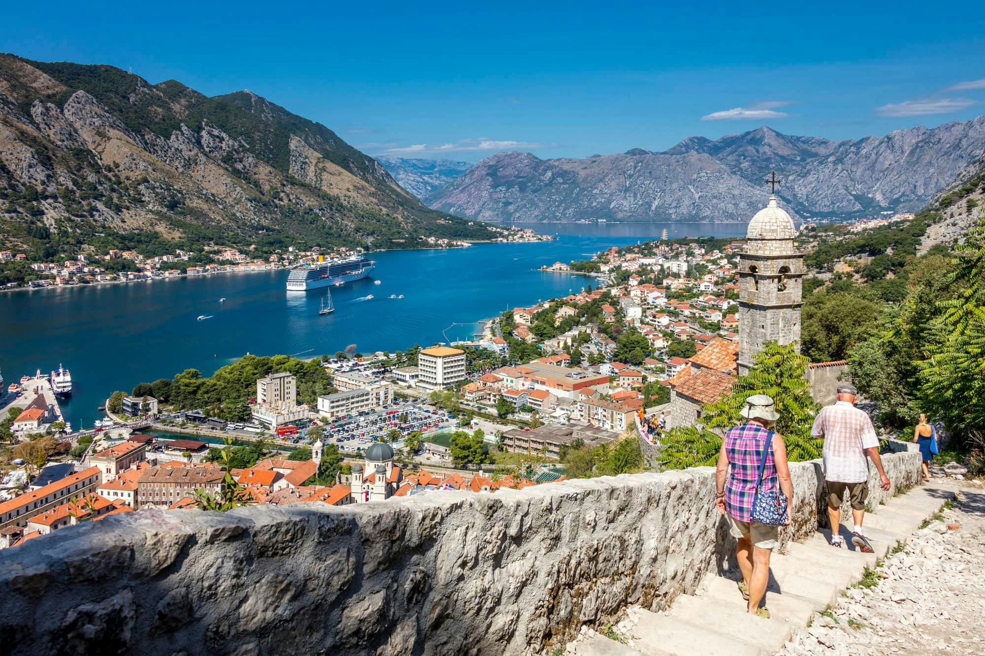 Baai van Kotor Boottocht met Onze Lieve Vrouw van de Rotsen