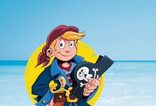 Pirates of Kos familie boottrip met zwemstop bij een eiland