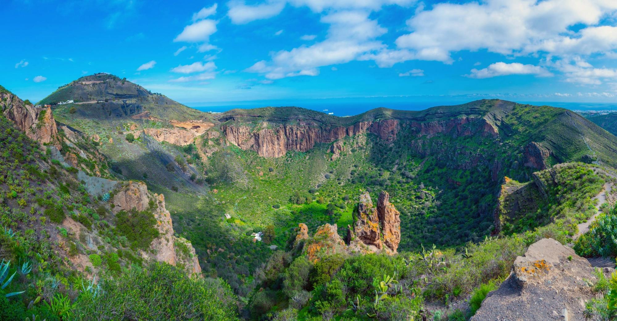 Visite privée de Gran Canaria avec déjeuner dans un hameau isolé