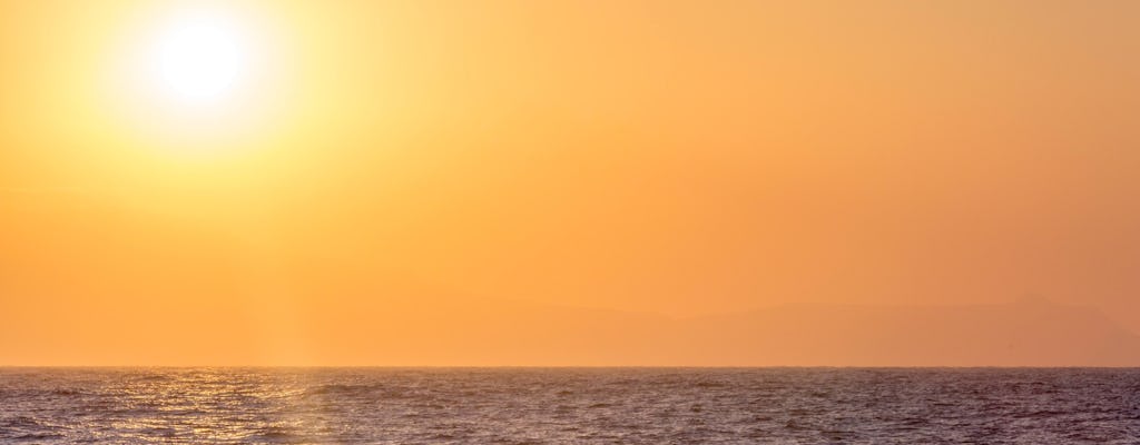 Kos sunset boat trip to Kefalos with swimming and beach dinner