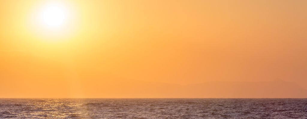 Kos sunset boat trip to Kefalos with swimming and beach dinner