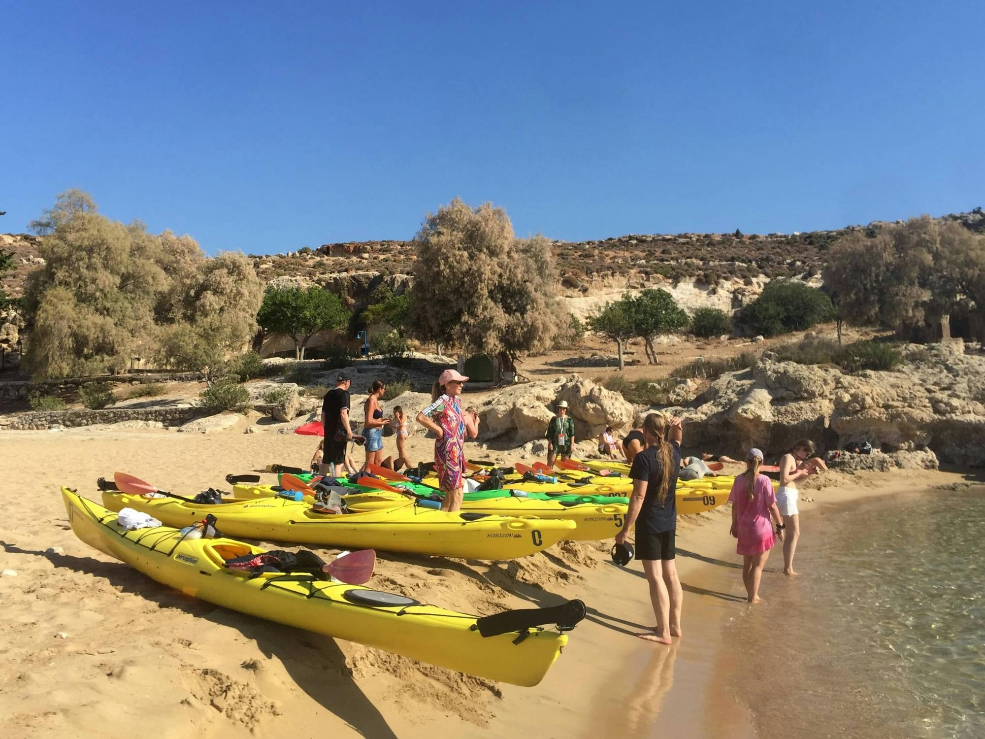 Rhodes Sea Kayaking Tour