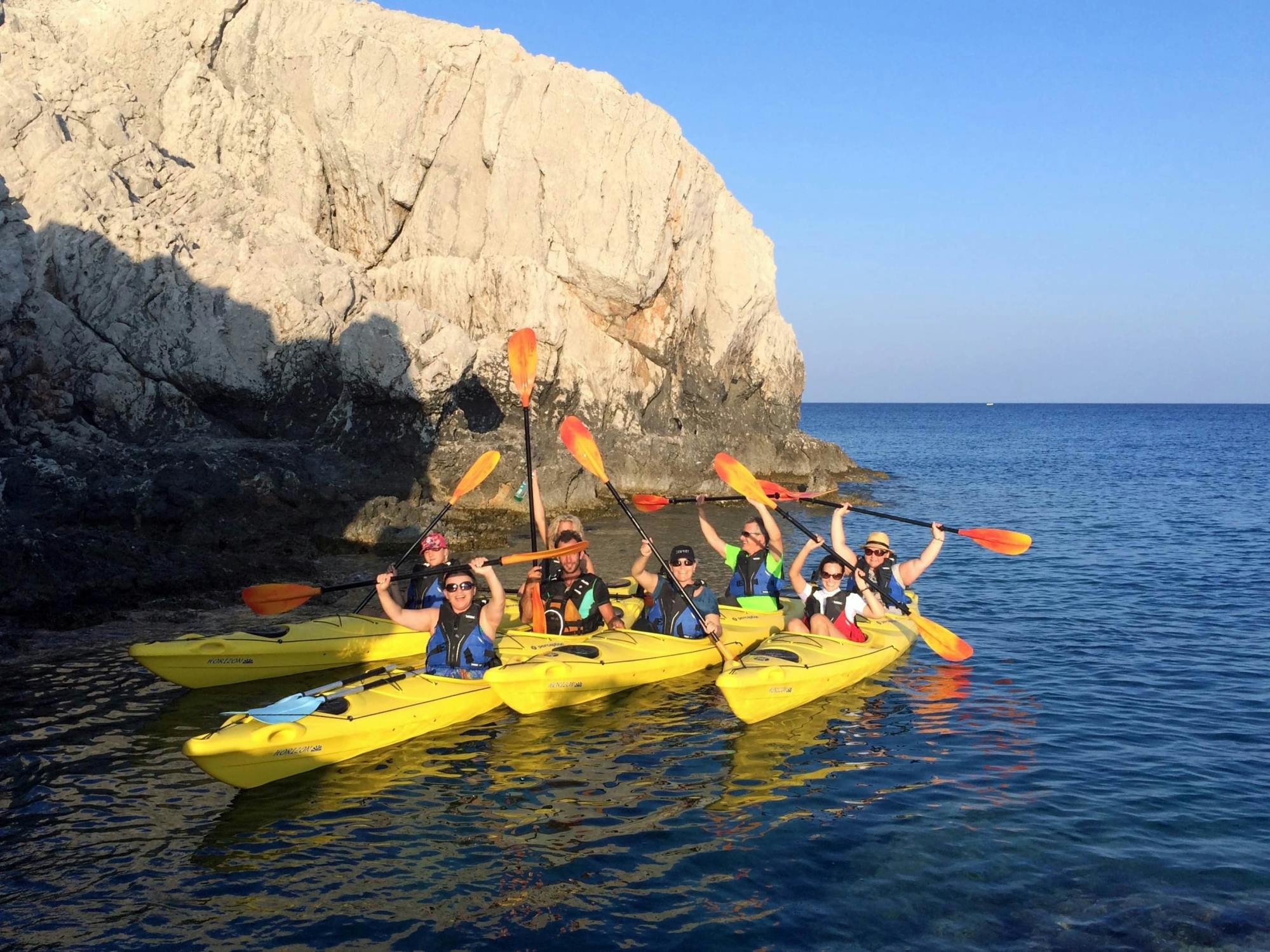 Rhodes Sea Kayaking Tour