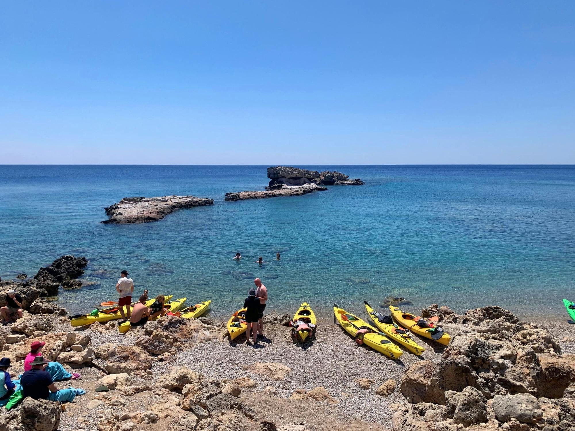 Rhodes Sea Kayaking Tour