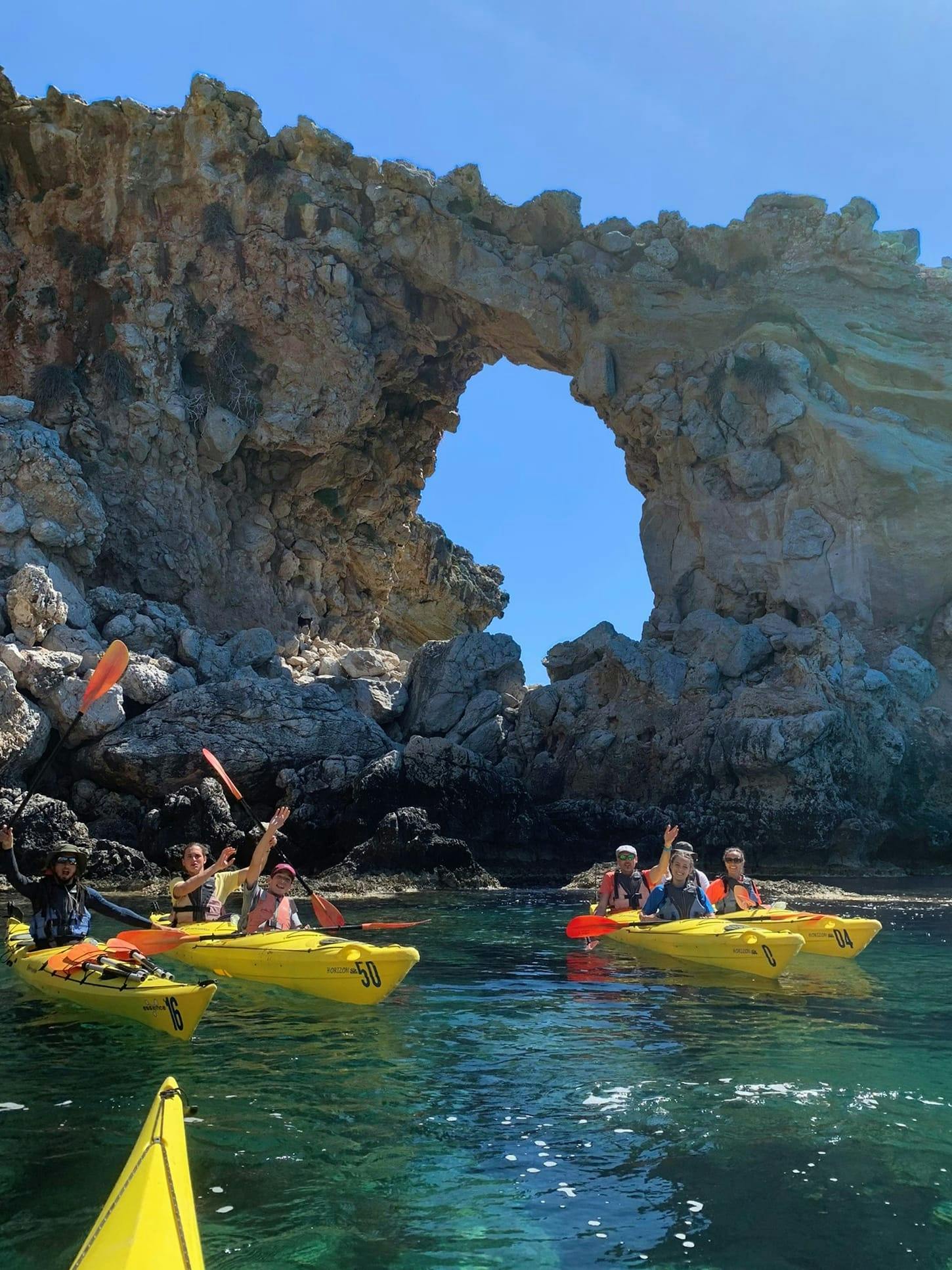 Rhodes Sea Kayaking Tour