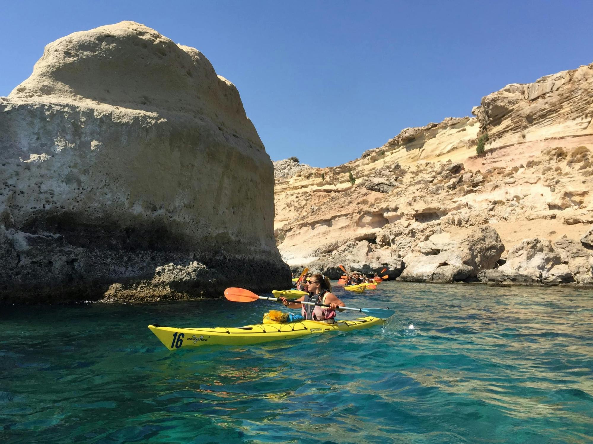 Rhodes Sea Kayaking Tour