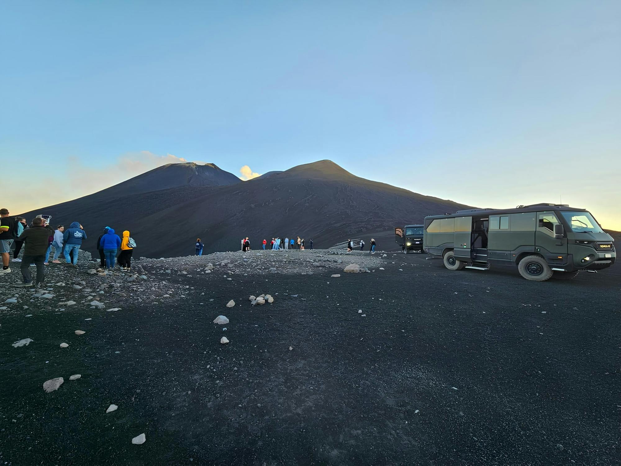 Aventura 4x4 no lado norte do Etna