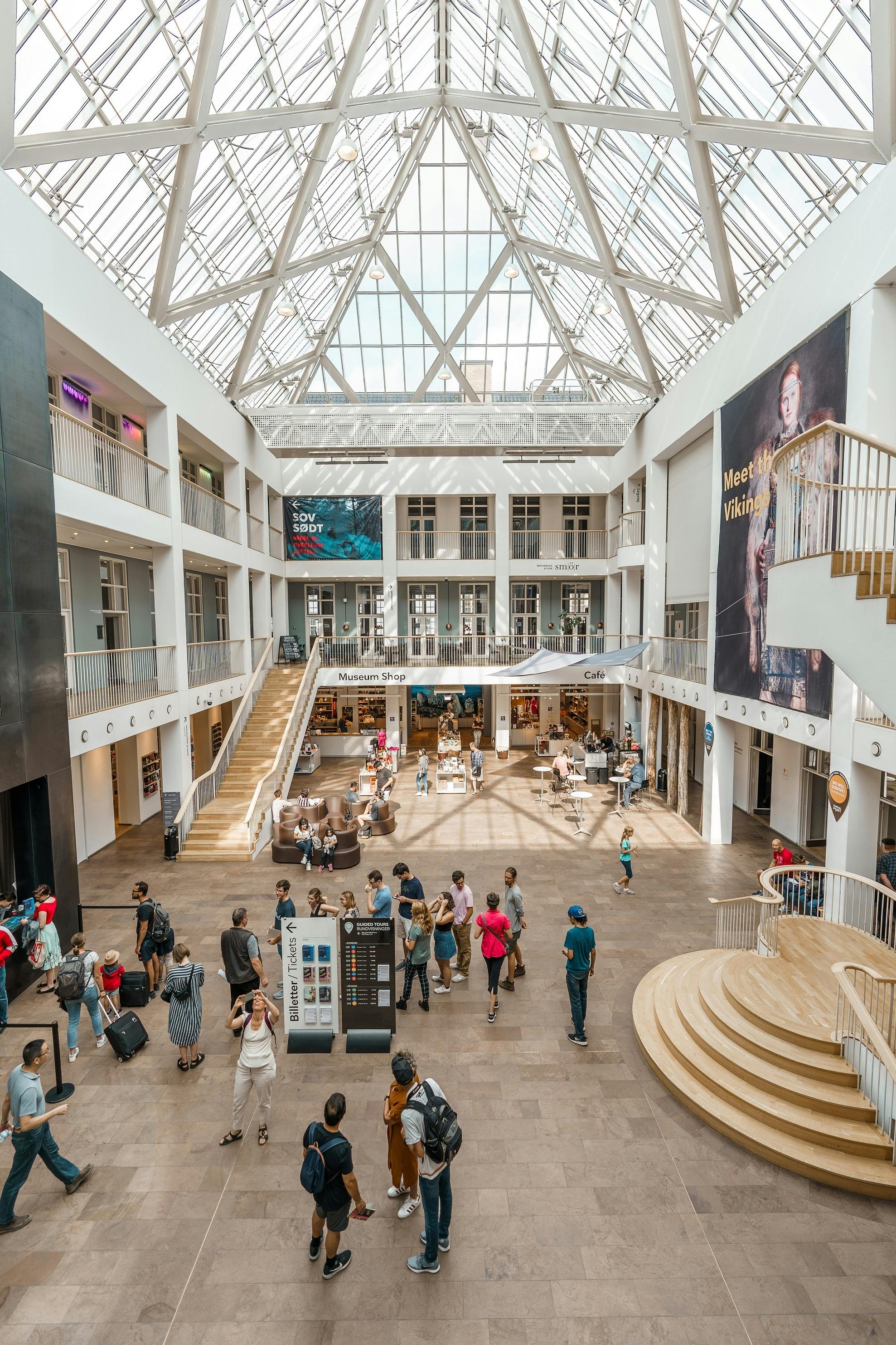 Bilet wstępu do Duńskiego Muzeum Narodowego