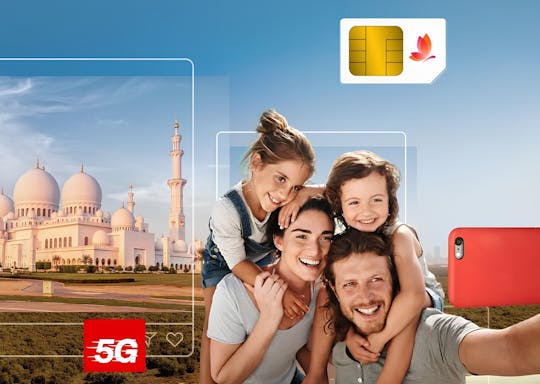 Welcome SIM-eSIM with 2GB Data UAE Wide Collection