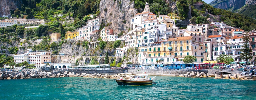 Amalfi Coast Private Boat Trip with Pickup