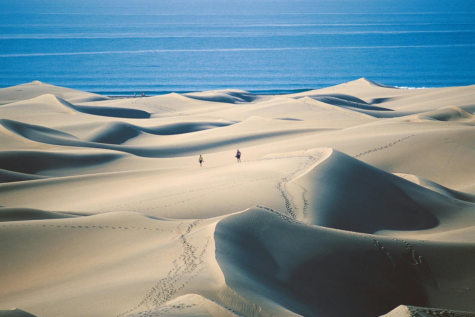 Maspalomas Sand Dunes and Puerto de Mogan Tour