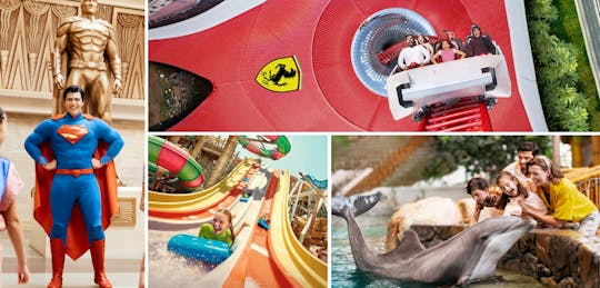 Abu Dhabi-pas inclusief Yas Island MultiPark-ticket met lunch en meer