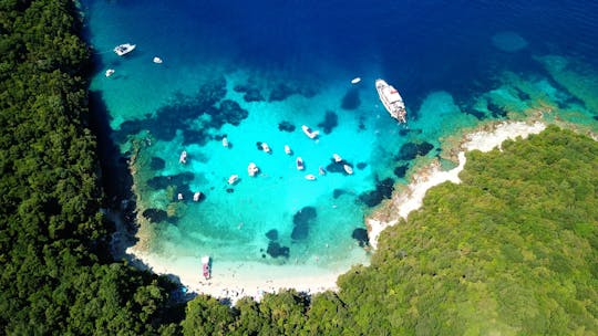 Full-day Blue Lagoon boat tour from Corfu with BBQ