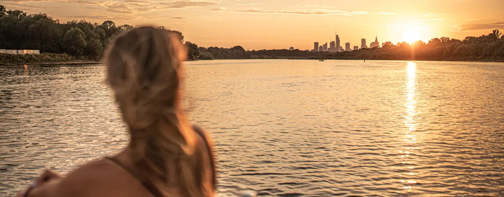 Private Warsaw Sunset Cruise on a Motorboat