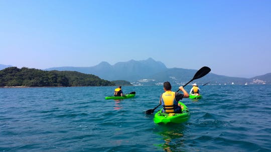 Visite en kayak du géoparc mondial de Hong Kong