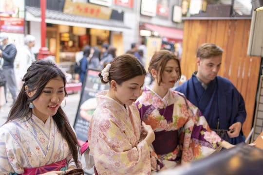 Traditional Water Sprinkling Culture Experience in Yukata