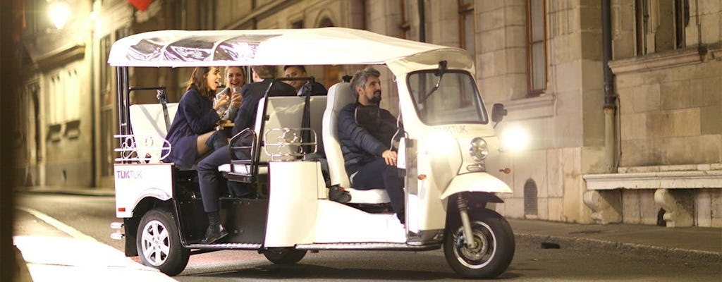 Private Tuk Tuk Tour with Fondue Tasting in Geneva