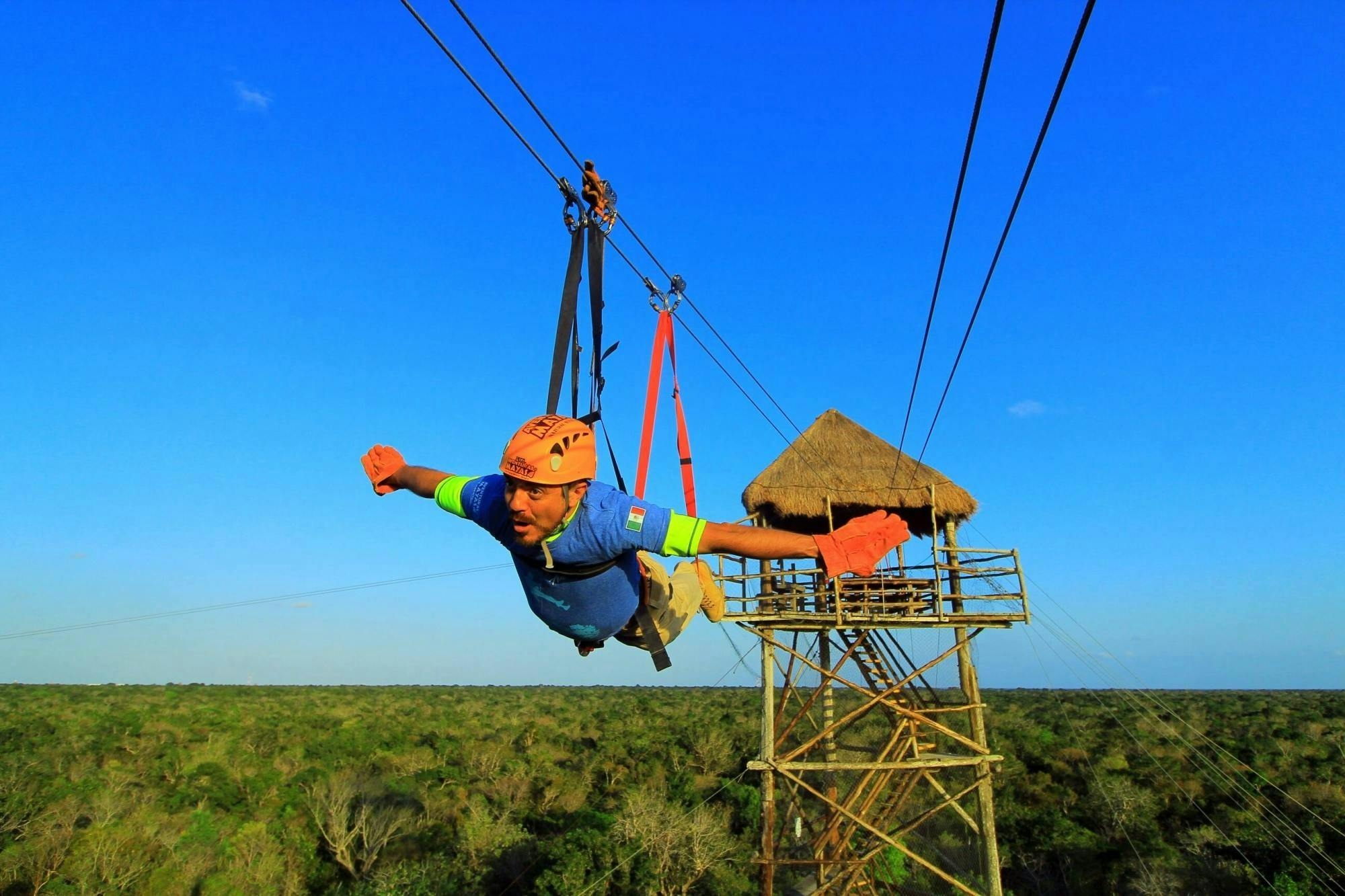 Aventuras Mayas Jungle Park with Mexican Lunch