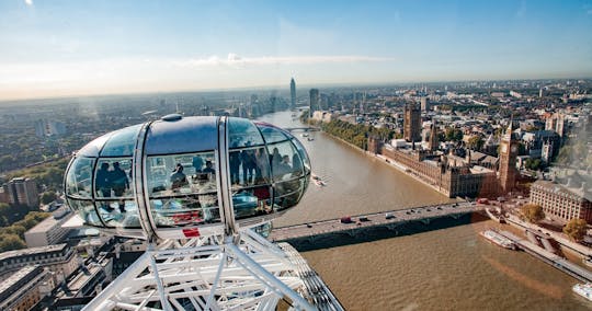 Private London Sightseeing Taxi Tour & London Eye