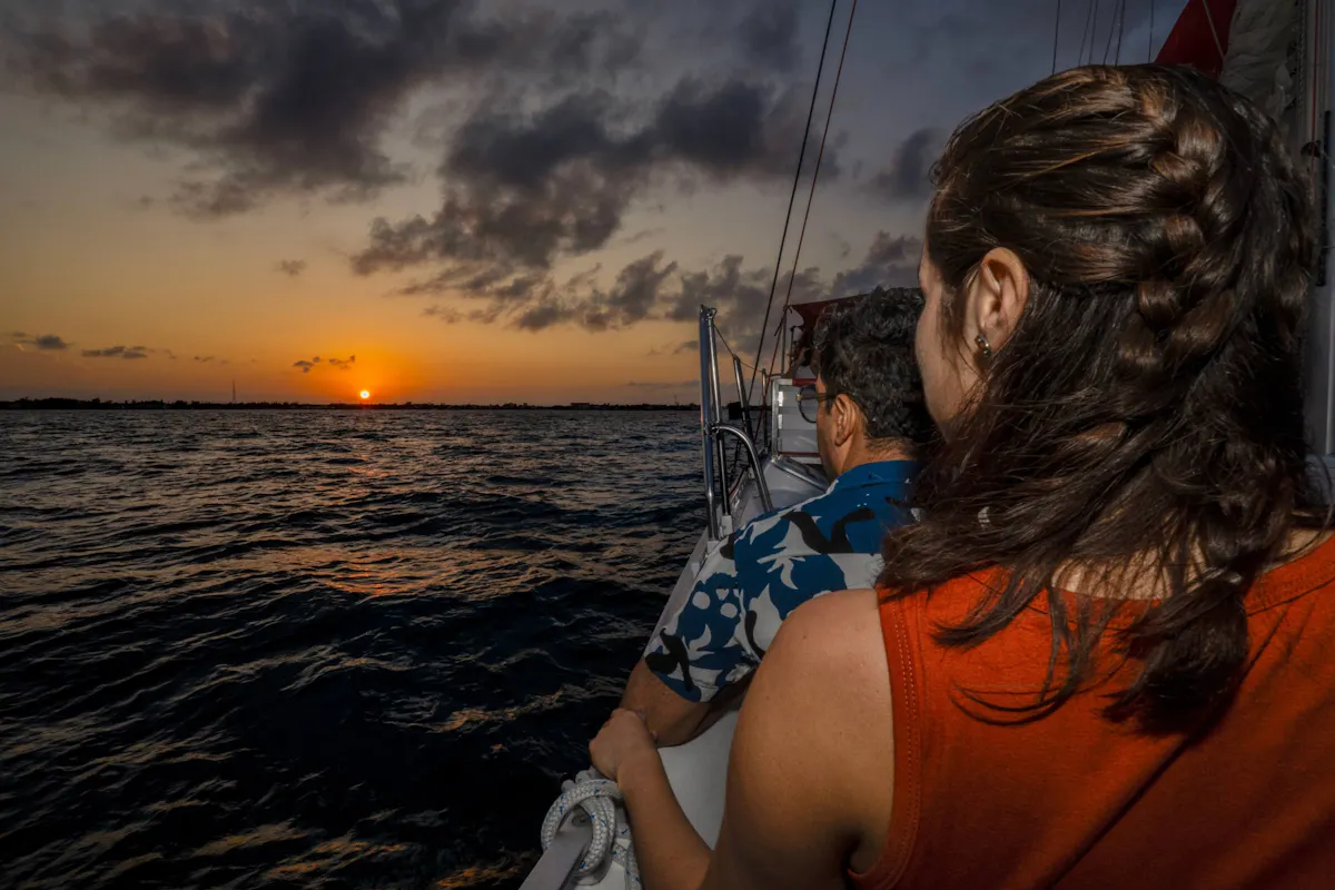 Cancun Sunset Boat Cruise by Cancun Sailing