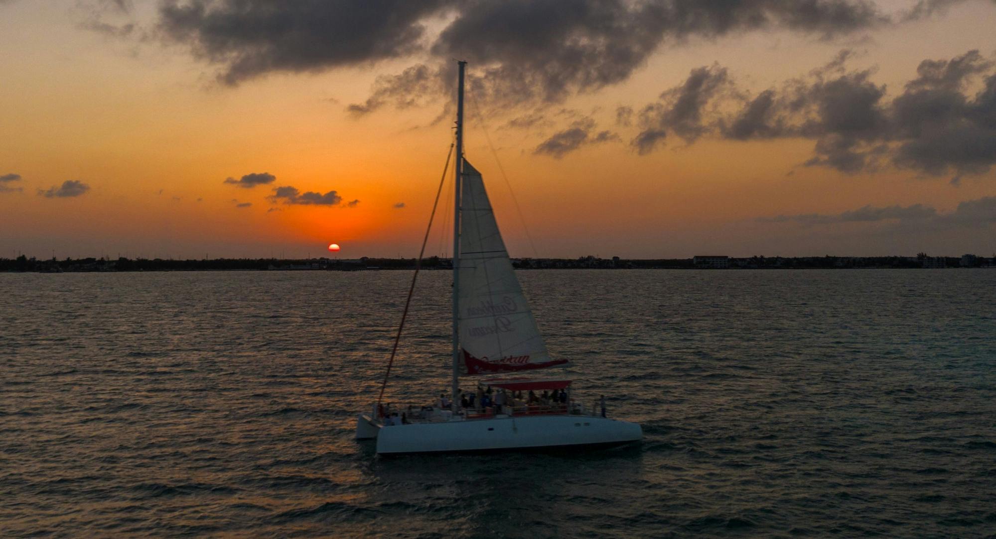 Cancun Sunset Boat Cruise by Cancun Sailing