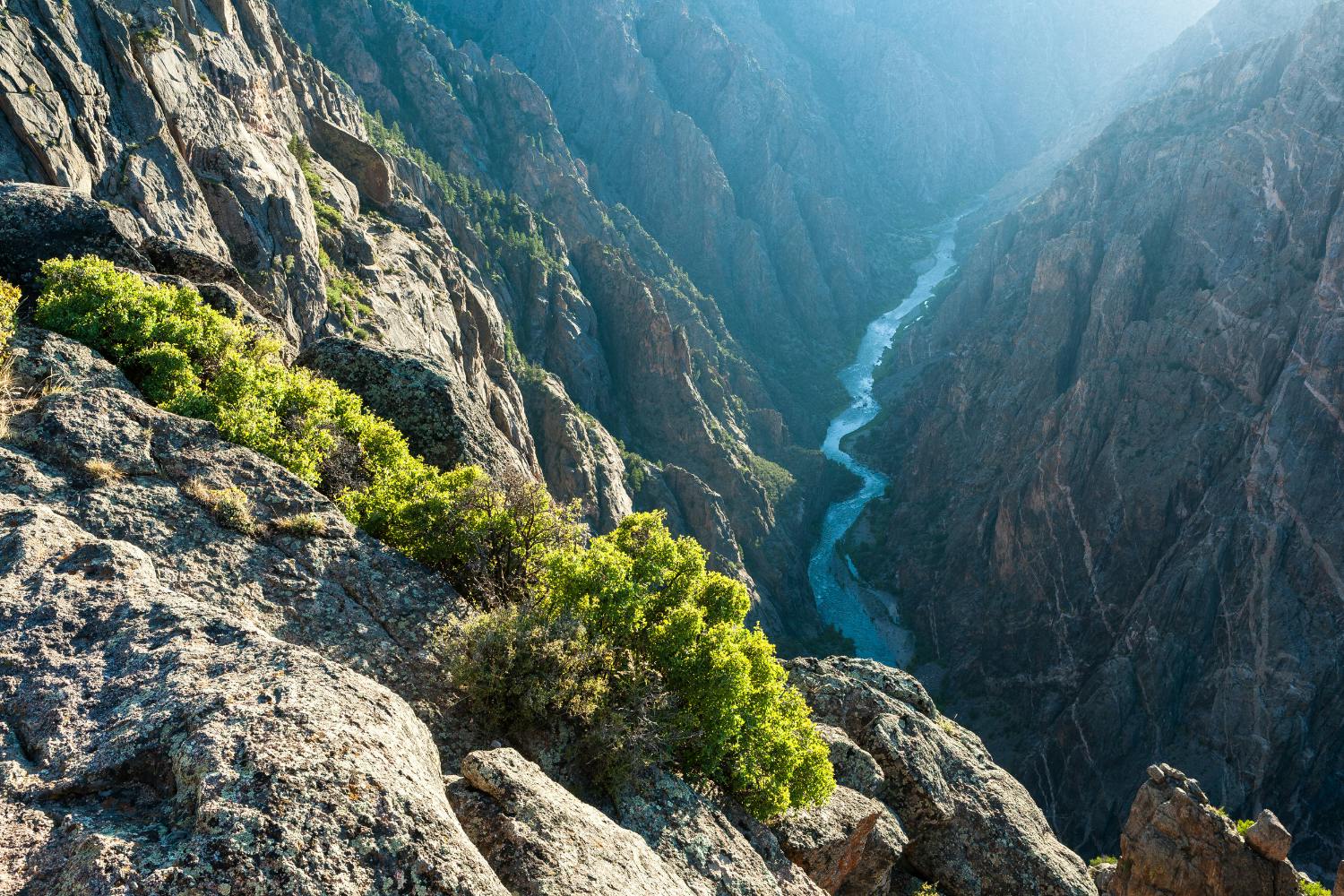 Visite autoguidée en voiture du Black Canyon of the Gunnison