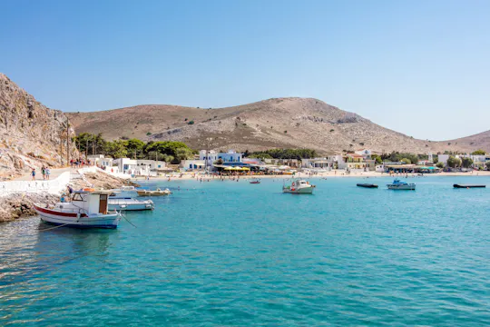 Egeiska havet båttur med ön Kalymnos med transport