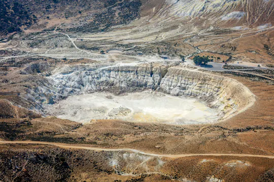 Dagtocht naar het vulkanische eiland Nisyros vanuit Kos met boottocht en optionele transfers