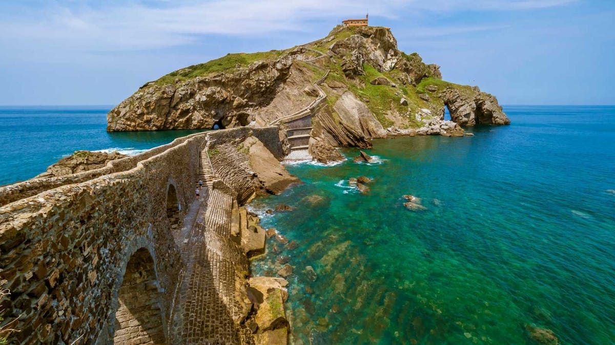 San Juan de Gaztelugatxe en Bermeo wandelroute