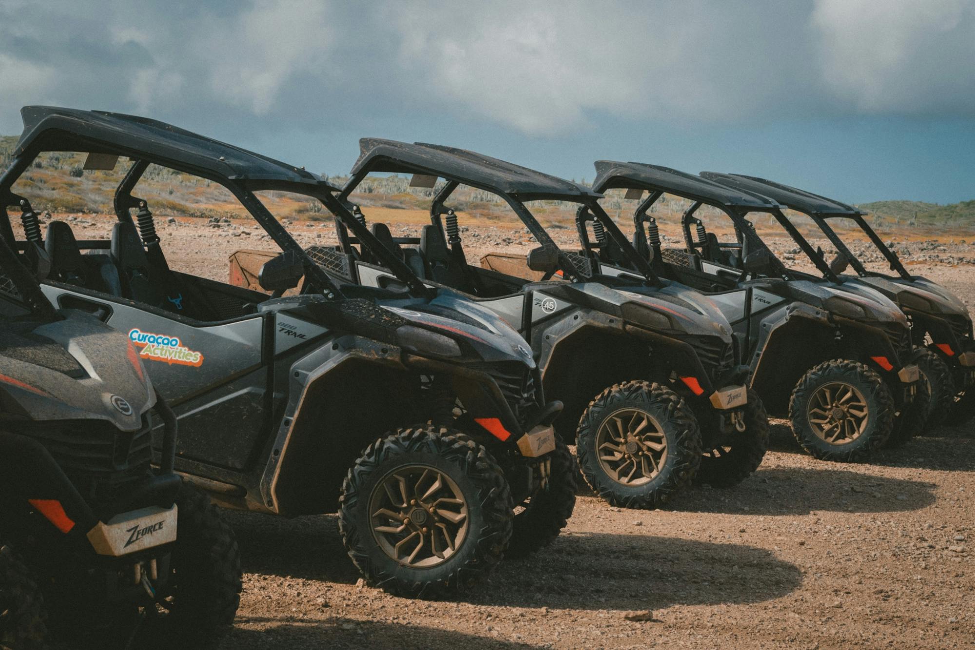 UTV expedition through the West Coast of Curaçao