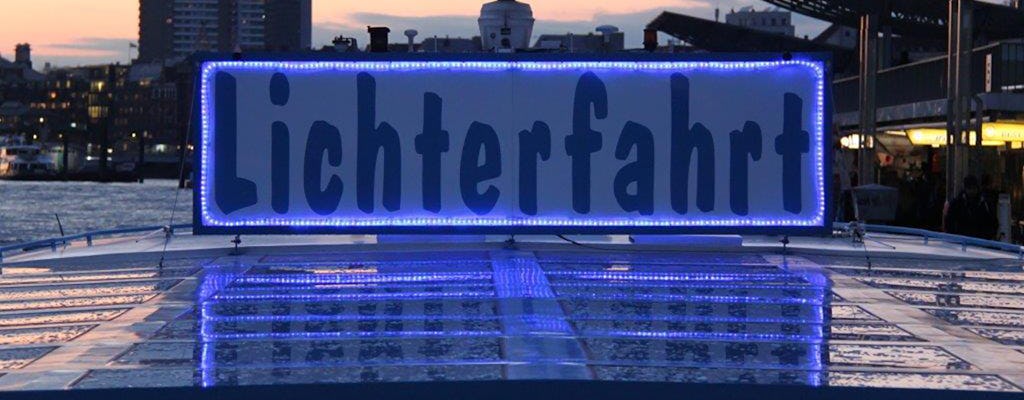 1.5-hour Port of Hamburg Evening Lights Cruise