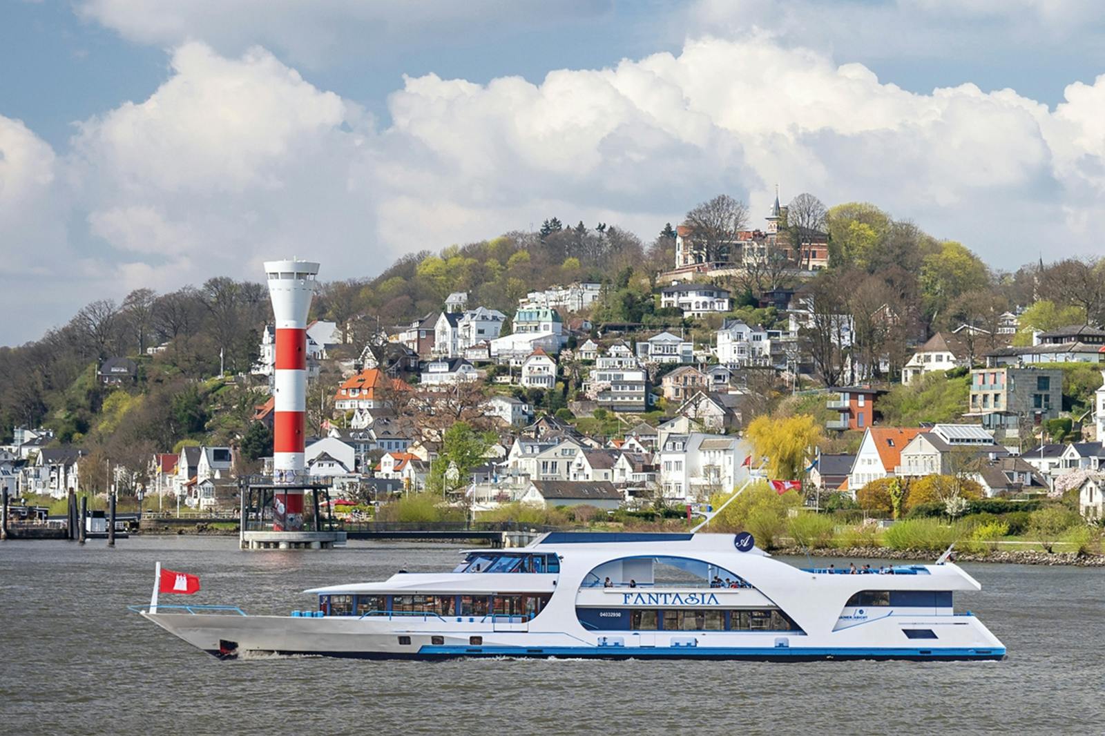 Crucero por el puerto de Hamburgo de 2 horas hacia Blankenese