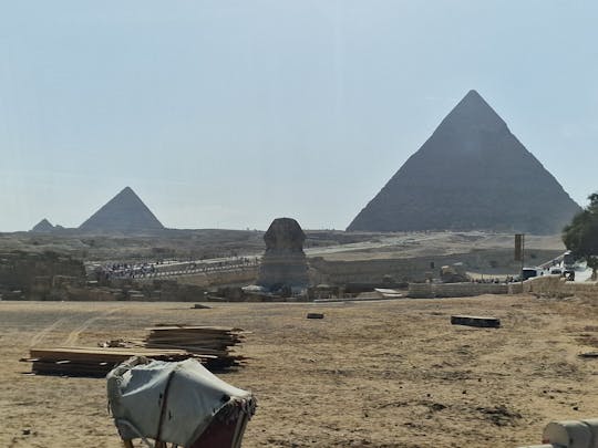 Cairo's Highlights Tour from Luxor with First-Class Train Tickets