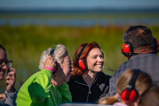 Tour privato di un'ora in idroscivolante delle Everglades della Florida centrale con ingresso al parco