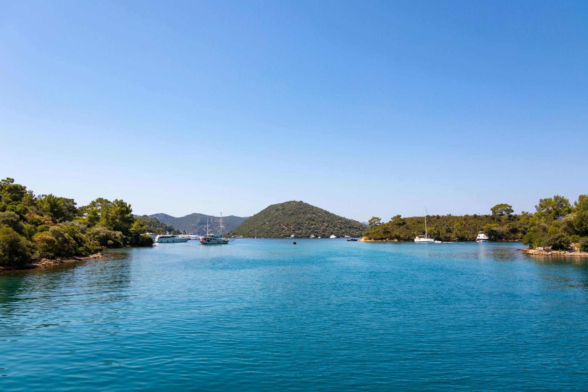 Fethiye Boat Cruise with Lunch, Soft Drinks & Transfers