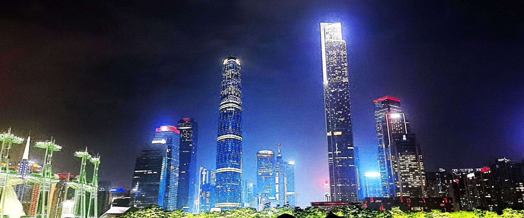 Croisière nocturne sur la rivière des Perles à Guangzhou